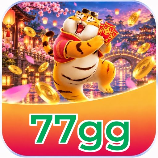Interface da plataforma 77gg mostrando slots populares e bônus de boas-vindas